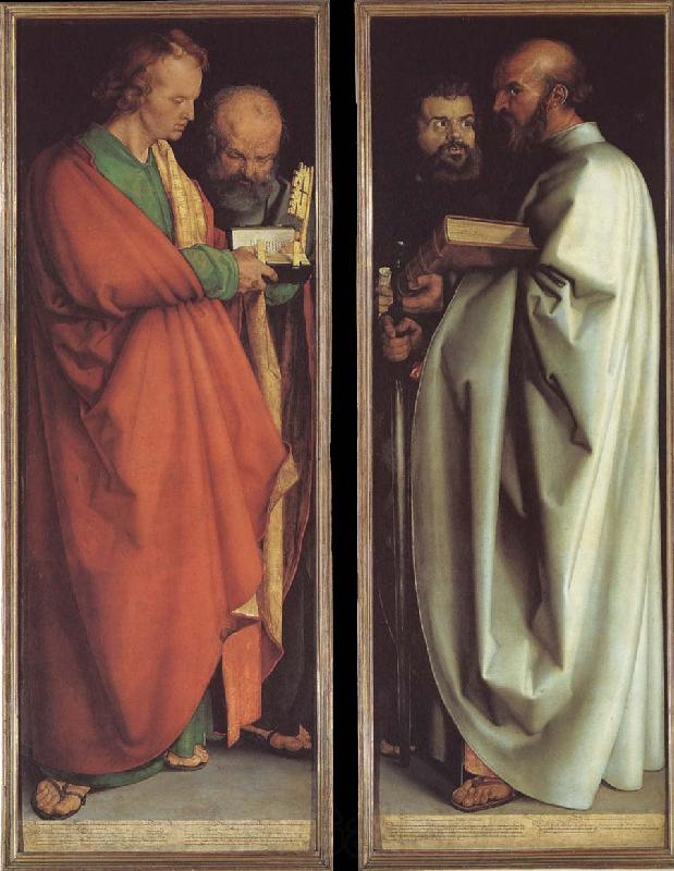Albrecht Durer The four apostles Norge oil painting art